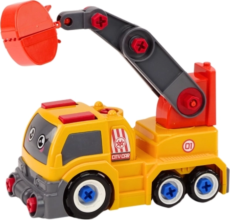 Grue mobile avec pinces/benne