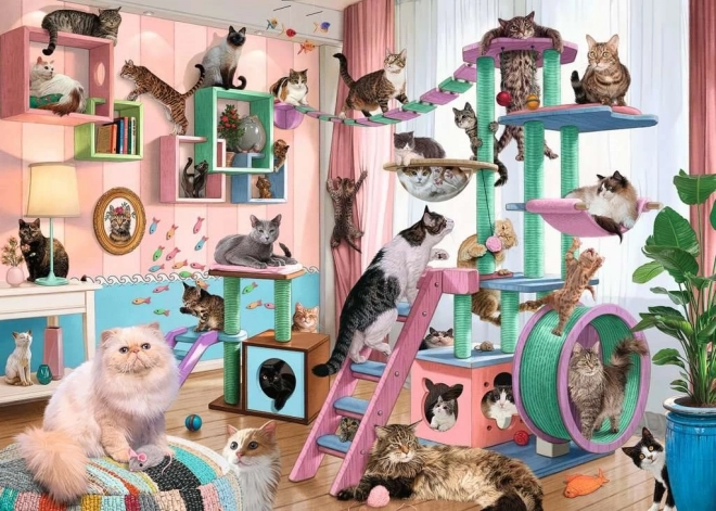 Puzzel Kattenhemel 1000 stukjes