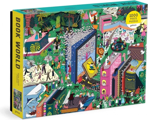 Puzzle Monde des livres 1000 pièces