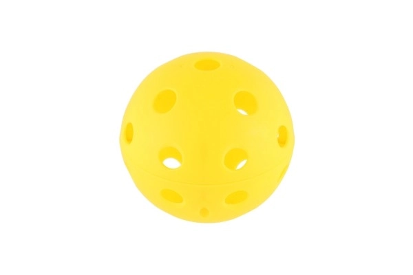 Ballon de floorball 3pcs plastique 7cm dans un filet