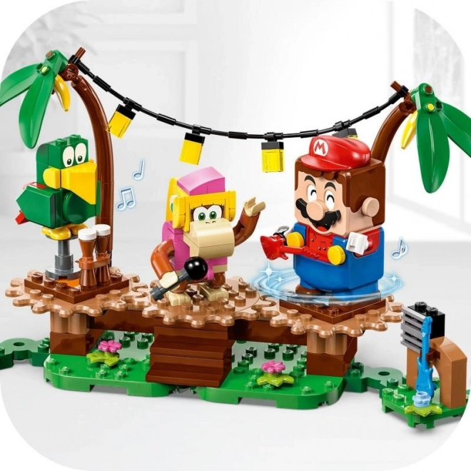 LEGO Super Mario Jungle concert Dixie Kong