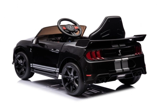 Ford Mustang GT500 Shelby zwart op batterijen