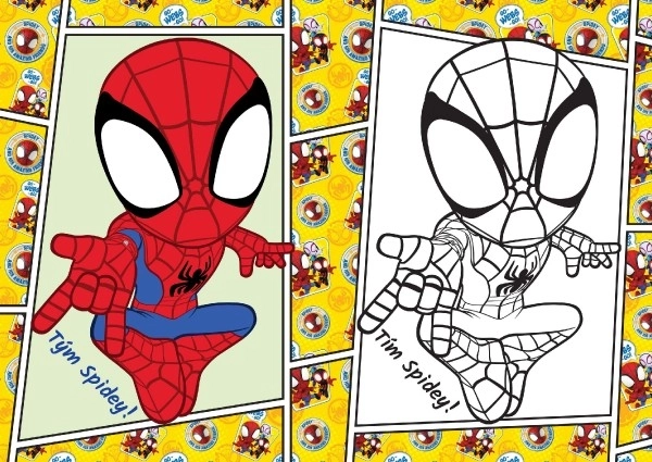 Kleurboeken Spidey