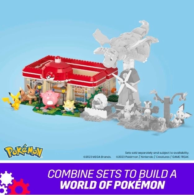 Pokemon Forest Center Building Set
