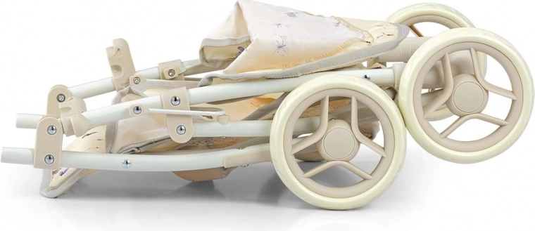 Flat-folding design for easy storage