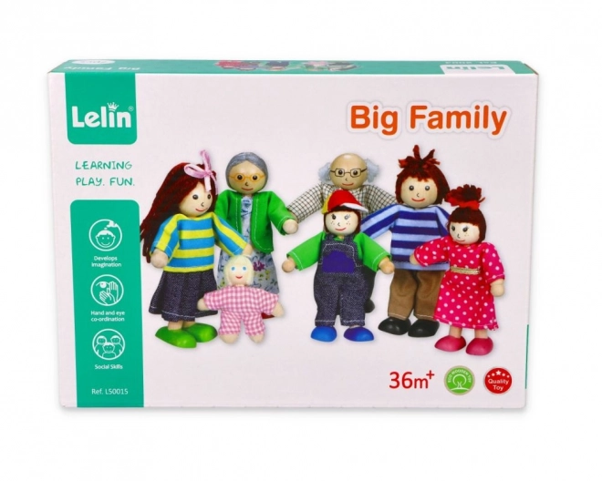 Poppenhuis poppen - familie