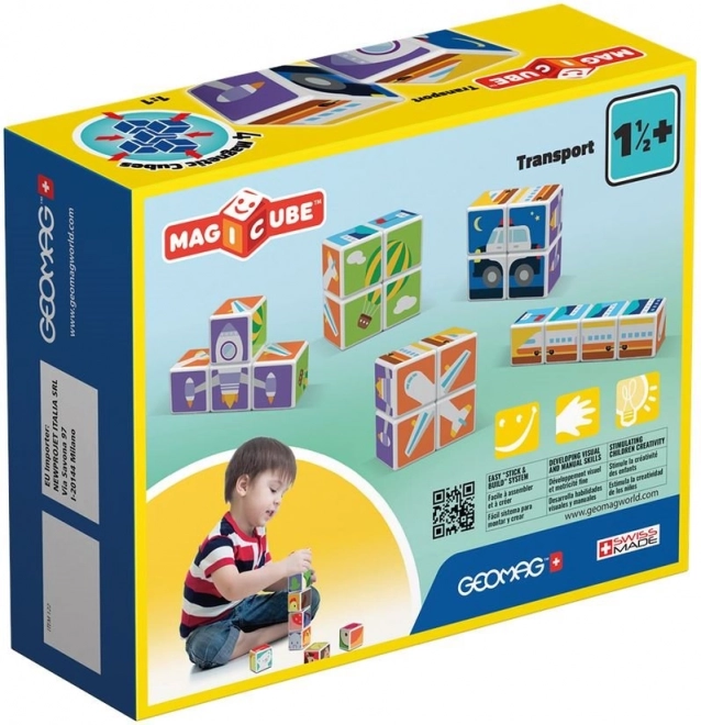 GEOMAG Magnetische Blokken Magicube Vervoersmiddelen
