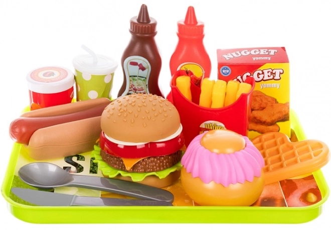 Fast food set voor kinderen