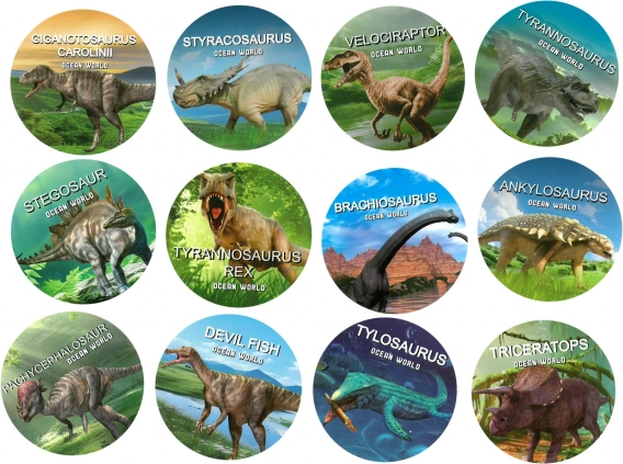 Mix van kleine dinosaurussen 1 stuk