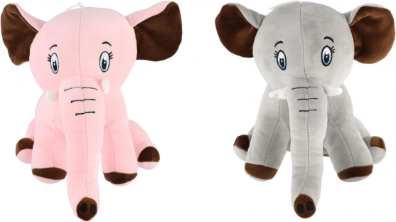 Sitzender Plüsch-Elefant 30 cm