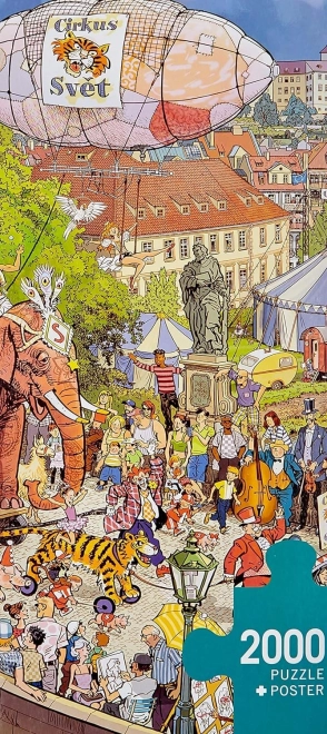 Puzzel Straatoptocht 2000 stukjes