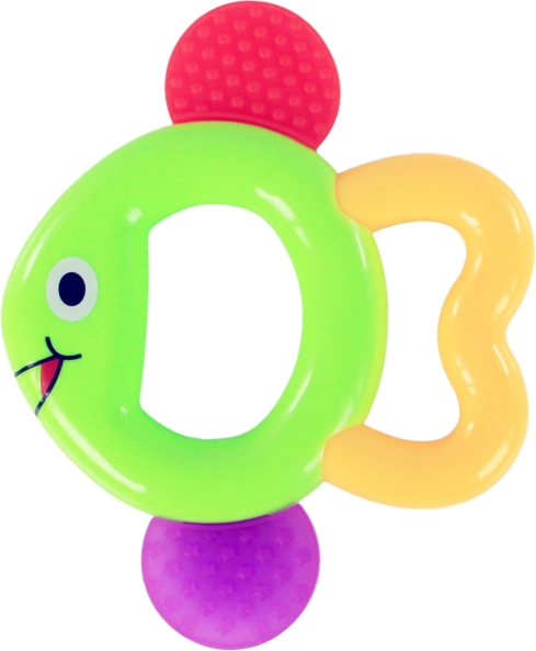 Rattle and Teether in the Shape of a Fish