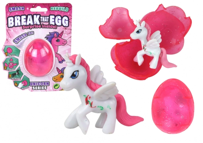 Magisch Brekend Roze Eenhoornei 6cm