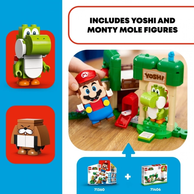LEGO Super Mario Yoshi's cadeautjeshuis