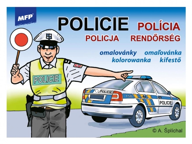Kleurboek Politie