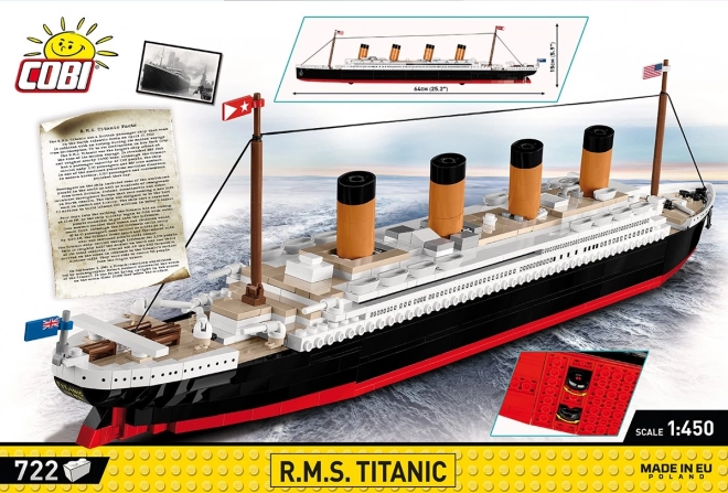 COBI 1929 Titanic 1:450, 722 k