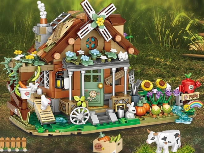 Creatieve Bouwset Boerderij Tuin Boerderij 899 elem ZA5344