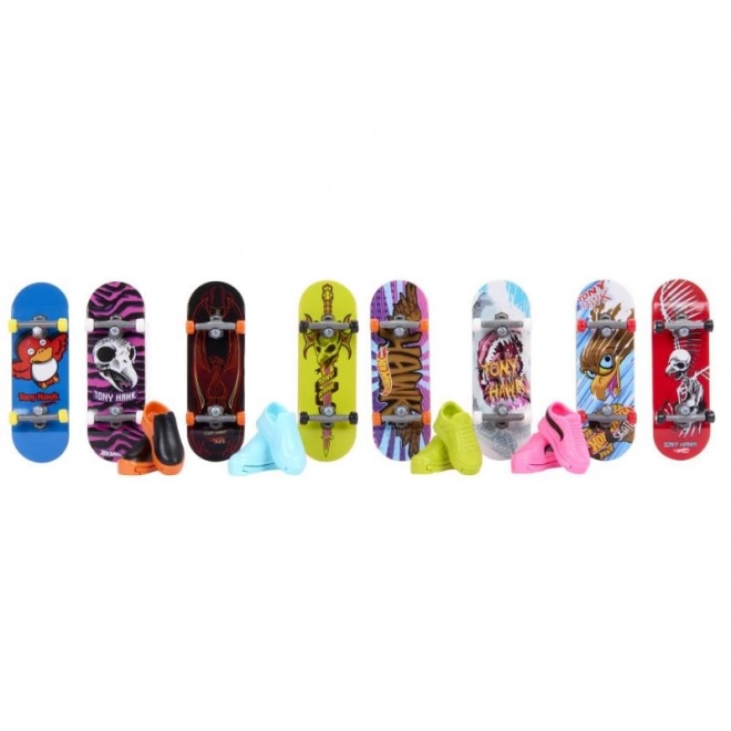 Hot Wheels Fingerboard en Schoenen 8 stuks