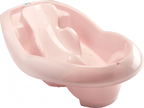 Ergonomic Baby Bathtub Lagoon, Powder Pink