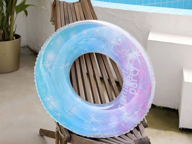 Drijvende ring met confetti 70cm