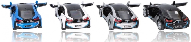 metalen model BMW i8, schaal 1:36