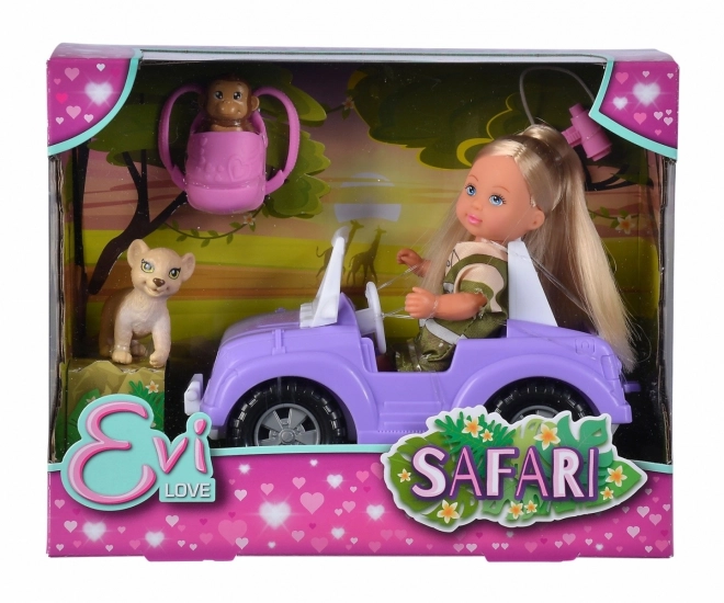 Pop Evička Safari met auto