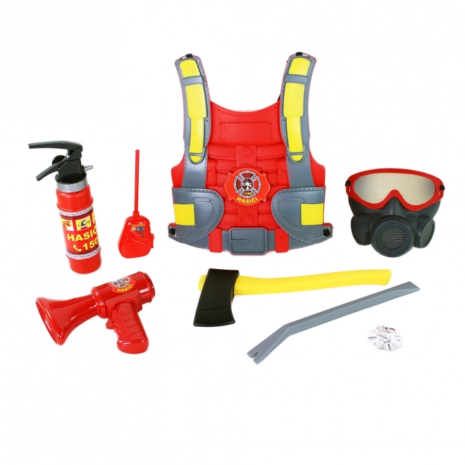 Brandweerset met accessoires