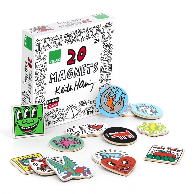 Vilac Houten Magneten Keith Haring