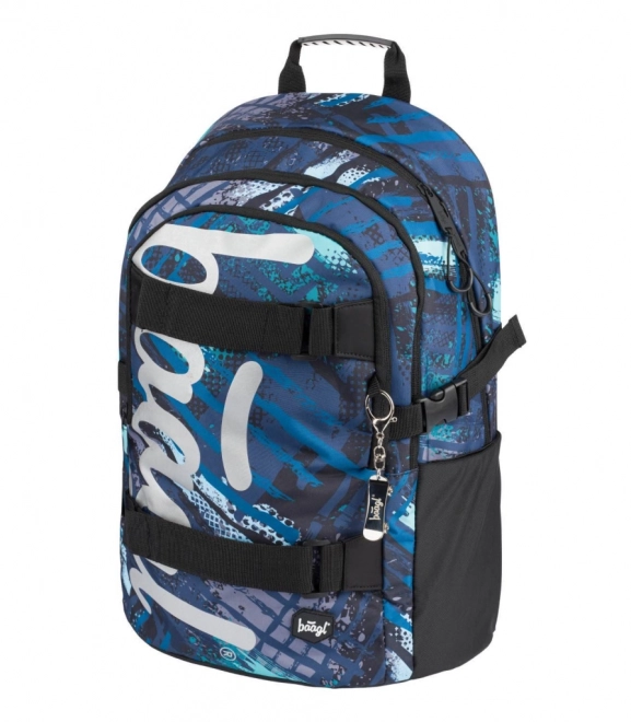 BAAGL SET 3 Skate Struktury: sac à dos, trousse, sac