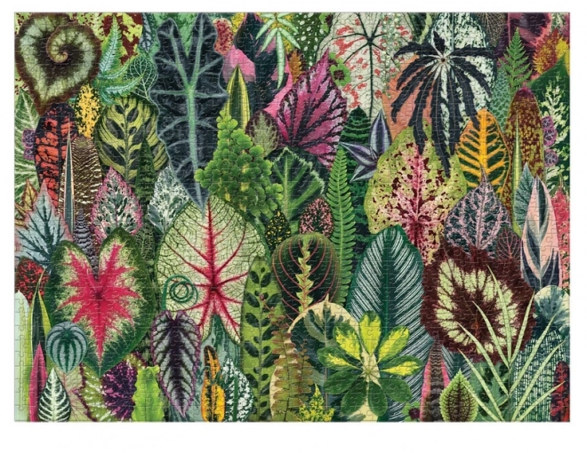 Jungle-puzzel van kamerplanten 1000 stukjes
