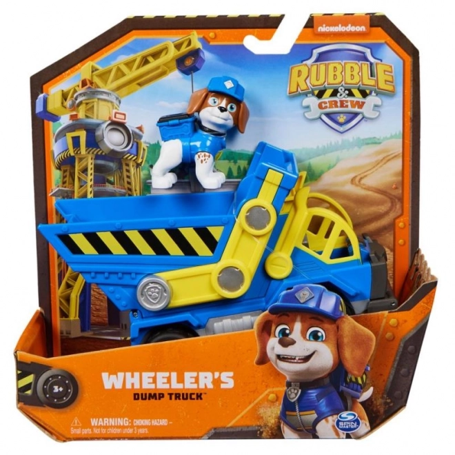 Tipping Truck Wheeler - Rubble and his Team