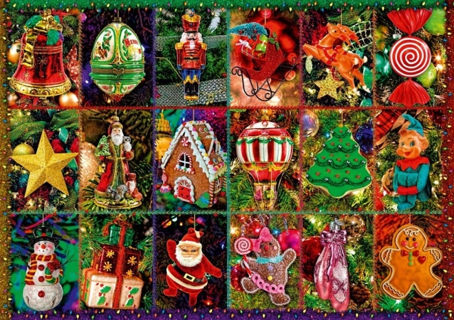 bluebird puzzle décorations de Noël 1000 pièces
