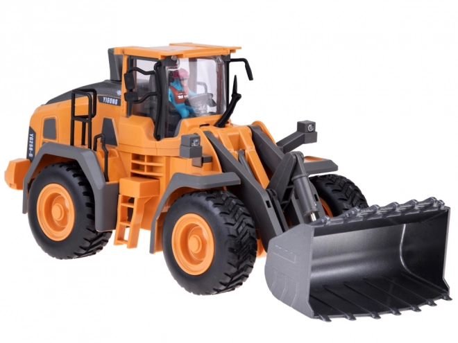 Bulldozer télécommandé avec bras mobile, lumière et son
