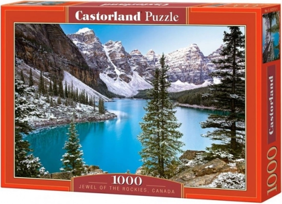Puzzle 1000 pieces Lake in the Rocky Mountains CASTORLAND 68 × 47 cm