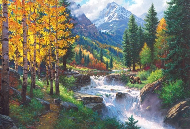 Majestic Mountain Rocky Mountain Puzzle 2000 Pieces Cobble Hill