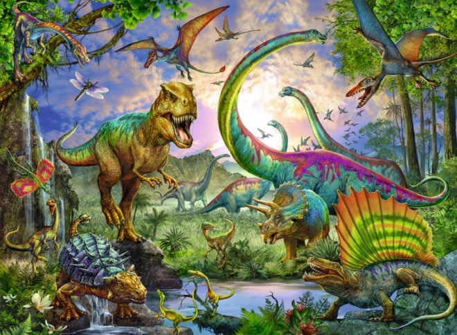 Ravensburger puzzel Aarde der Reuzen 200 stukken