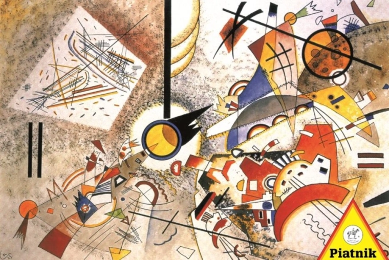 Puzzle Chaotisches Aquarell 1923