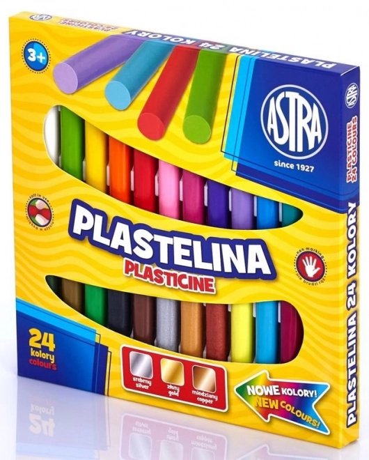 Astra Plastilin 24 Farben