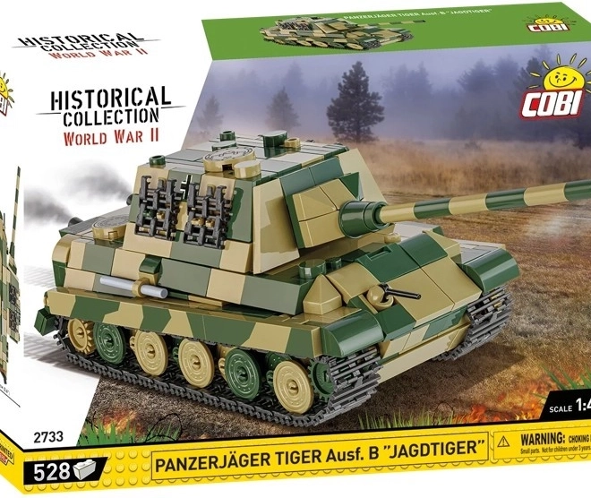 Kit de construction Tank Panzerjäger Tiger Ausf. B Jagdtiger