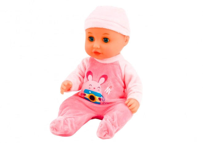 Baby Doll with Pink Clothing and Sound Effects