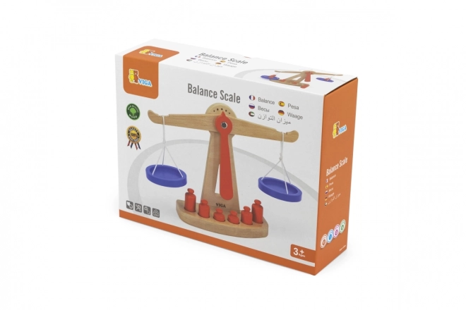 Wooden Balance Scale for Children Viga