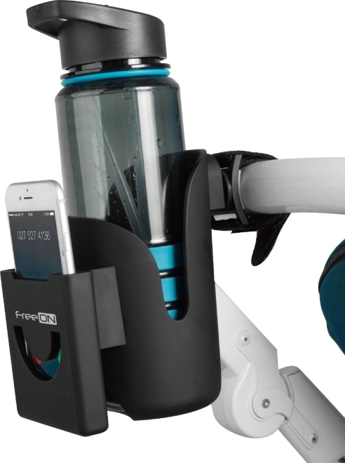 Support 2‑en‑1 : boisson et téléphone à portée de main
