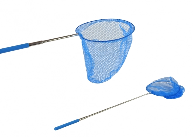 Opvouwbaar telescopisch net voor vlinders en insecten 85cm - blauw