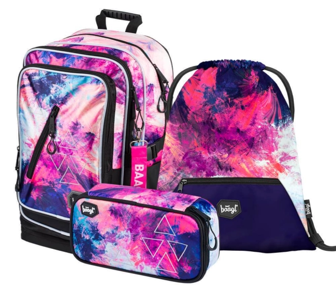 Set complet : sac à dos, trousse et sac de sport