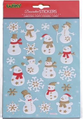 Pop-up stickers Kerstmis 25 × 14,4 cm
