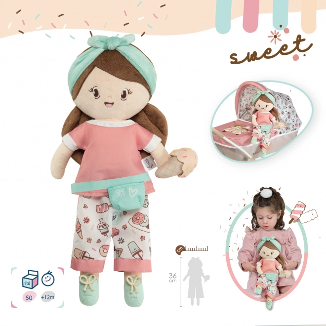 DeCuevas 20148 Pluche pop SWEET - 36 cm