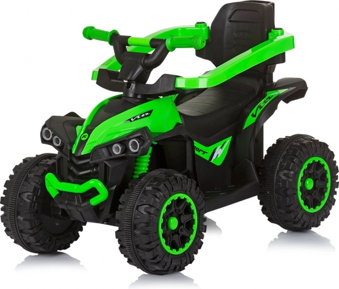 Chipolino Push and Ride On Toy with Canopy ATV in Green
