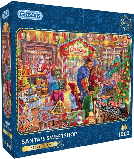 Puzzle Gibsons Santova cukrárna 1000 pièces