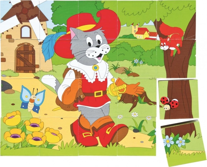Puzzle Cubes Snow White and Fairy Tales