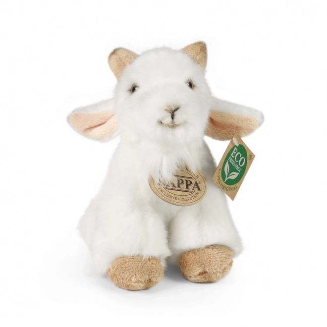 Eco-Friendly Plush Sitting Goat 16 cm